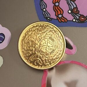 Sezane Betty Burgundy Cardigan Button